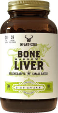 HEART & SOIL - Grass-Fed Bone Marrow and Beef Liver Supplement – 3000mg by HeartSoil