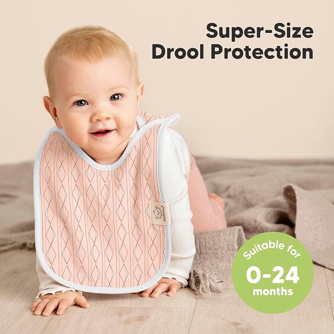 8-Pack Baby Bibs for Boys, Girls - Image 2