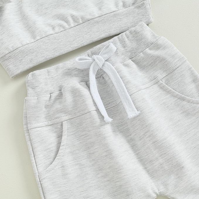 Tiaham Baby Boy Clothes Girl Outfits Fashion Sweatshirt Sweat Pant Kids Toddler - Image 6