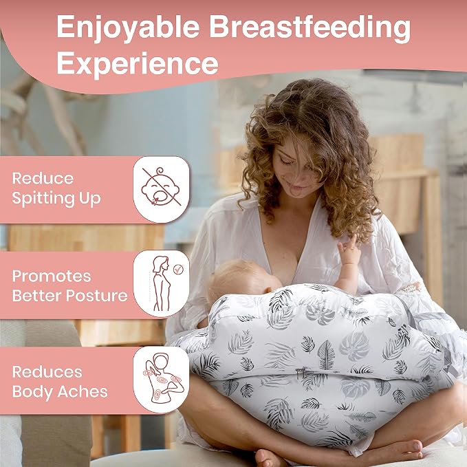 PILLANI Nursing Pillow for Breastfeeding, Breastfeeding Pillows for Mom Support - Image 2