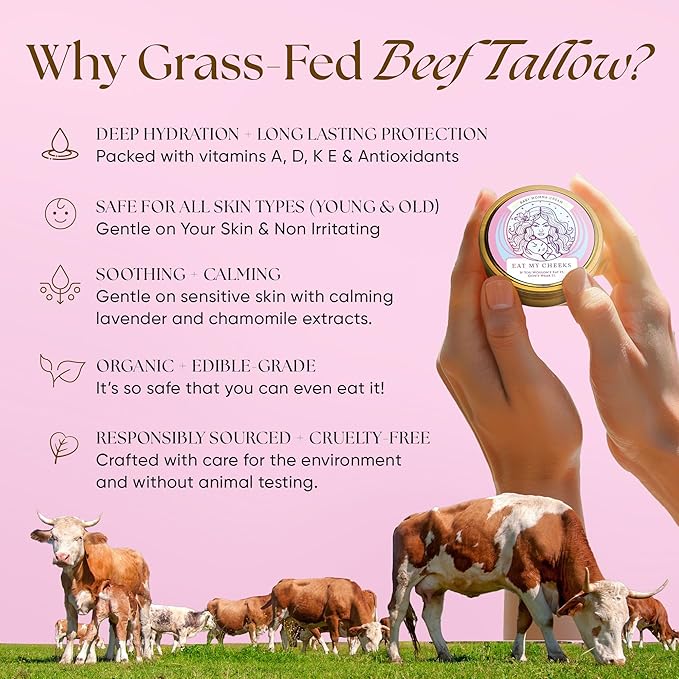 Eat My Face Grass Fed Tallow Cream - Image 4