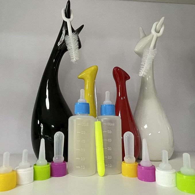 Pet Bottle Kit, Squeeze Liquid Replaceable Silicone Teat - Image 5
