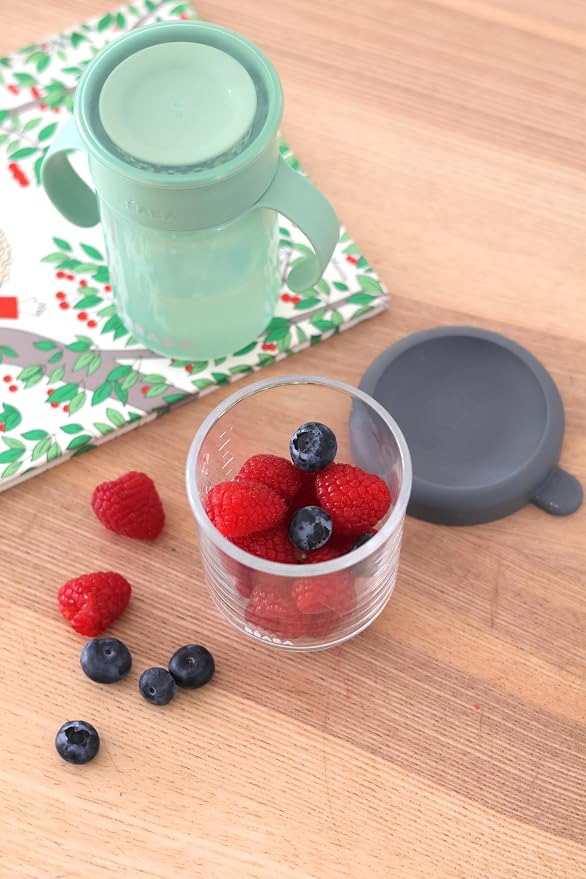 BEABA 8 oz Glass Baby Food Jars - Image 5