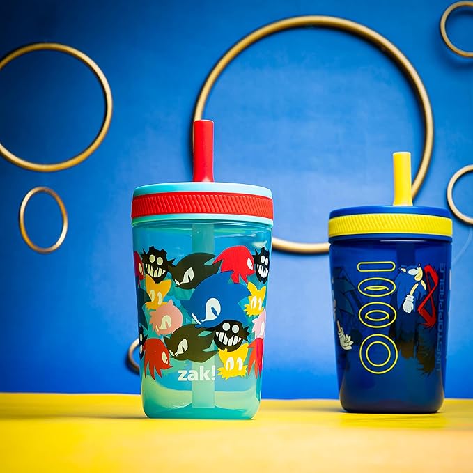 Zak Designs Sonic the Hedgehog Kelso Toddler Cups - Image 3