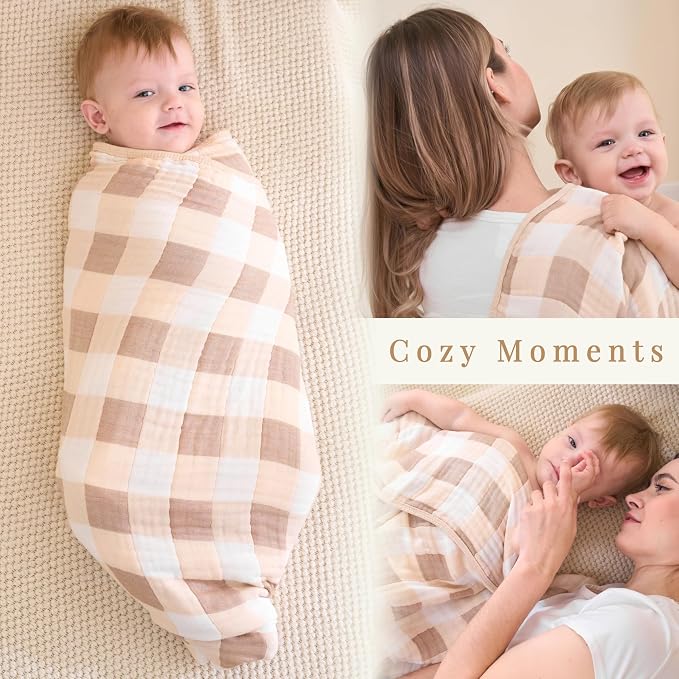 Ultra-Soft Muslin Baby Blanket - Image 5