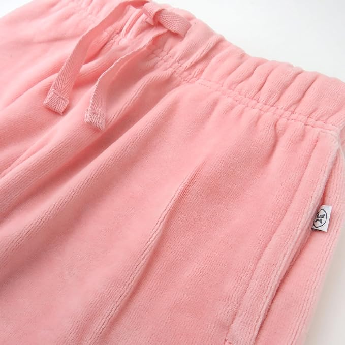 HonestBaby Baby 2-Piece Cozy Velour 100% Organic Cotton Sweatshirt and Jogger - Image 5