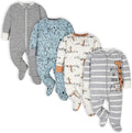 Gerber Baby Boys 4 Pack Sleep 'N Play Footie by Gerber