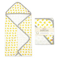 Zutano Hooded Baby Towels, Organic Cotton Baby Bath Towel, Ultra Soft and by Zutano