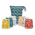 Simple Being Reusable Cloth Diapers, Double Gusset, One Size Adjustable by Simple+Being