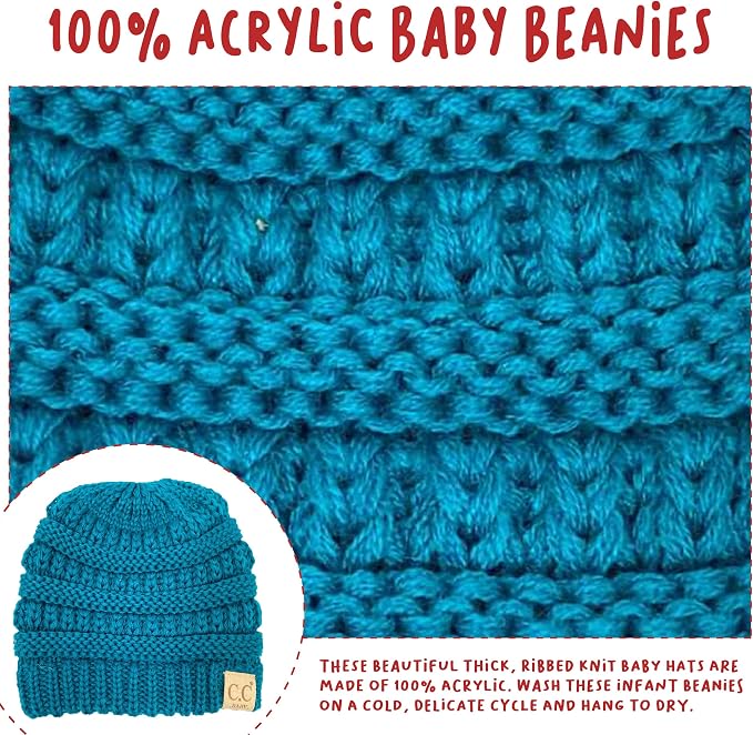 Funky Junque Baby Winter Hat – Cute Newborn Hats, Cozy Warm Infant Beanie - Image 8