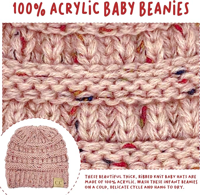 Funky Junque Baby Winter Hat – Cute Newborn Hats, Cozy Warm Infant Beanie - Image 6