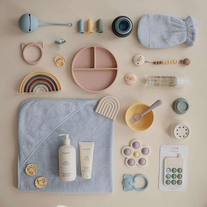 mushie Silicone Suction Plate | BPA-Free Non-Slip Design - Image 7
