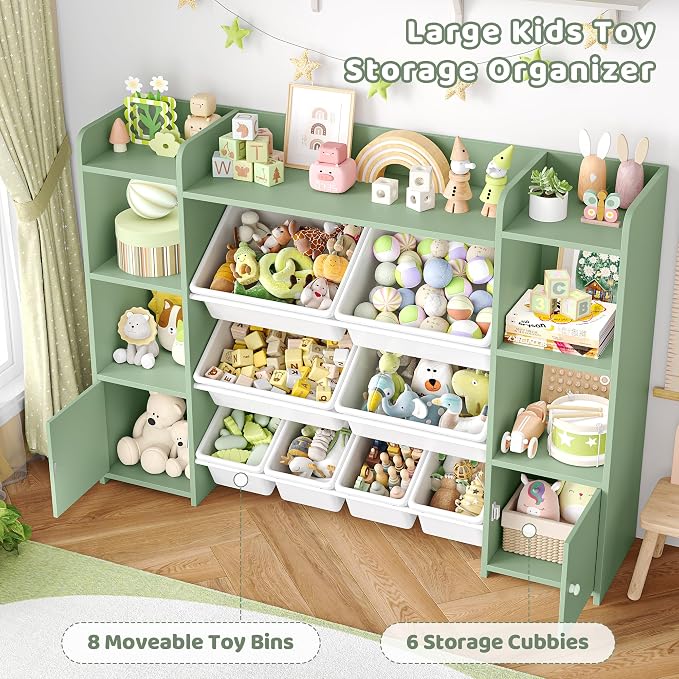 FOTOSOK 55''Large Toy Storage Organizer - Image 6