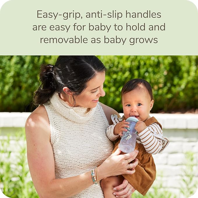 NUK for Nature Learner Cup, 10 oz, 9+ Months – BPA Free, Spill Proof Sippy Cup - Image 3