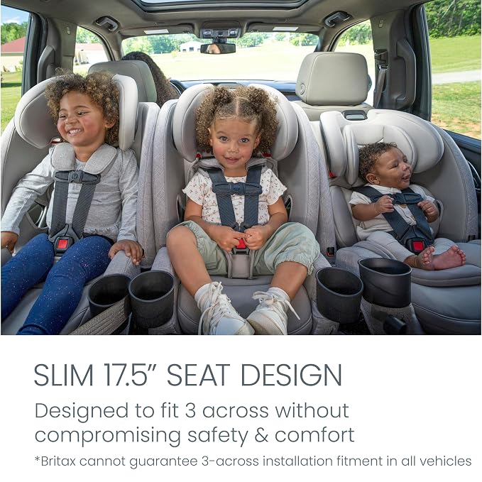 Britax One4Life Slim All-in-One Car Seat, 10 Years of Use, 17.5” SpaceSaver - Image 3