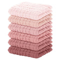 Yoofoss Muslin Baby Washcloths 100% Organic Cotton Face Towels 6 Pack Wash by YOOFOSS