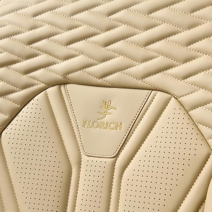 FLORICH Seat Covers for Cars, Waterproof Seat Covers, Leather Car Seat Covers 2 - Image 5