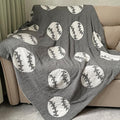Cozy Baseball Pattern Blanket Perfect Lightweight Bedding by XING7DAY