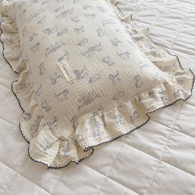 AOJIM Cotton Muslin Kids Pillowcase - Image 7
