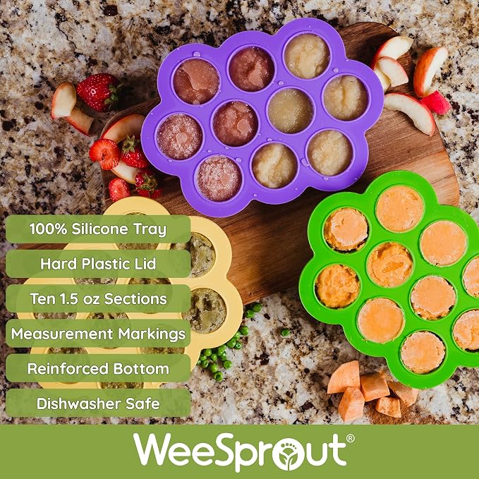 WeeSprout Silicone Freezer Tray - Image 2