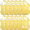 Large Waterproof Bibs Pastel Collection by ToppyToddlerUSA