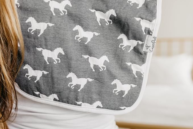 Copper Pearl Baby Burp Cloth Large 21''x10'' Size Premium Absorbent Triple - Image 7