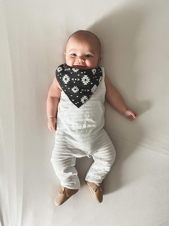 Copper Pearl 4 Pack Soft Cotton Baby Bibs - Image 5