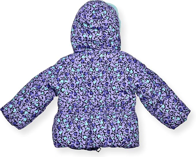 Arctic Quest Little Girls Bib Snow Pants and Ski Jacket Water-Resistant Snowsuit - Image 4