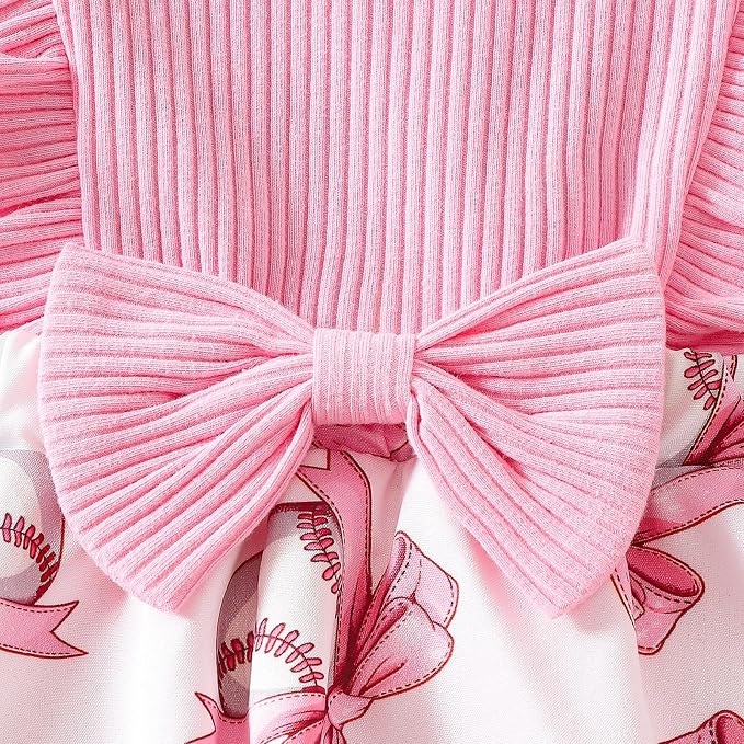 Chichoo Baby Girl Clothes Infant Fall Winter Outfits Newborn Long Sleeve Romper - Image 4