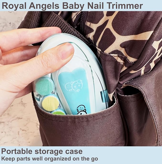Baby Nail Trimmer 21 in 1, Usage Labeled Case & 13 Extra Replacement Tools - Image 8