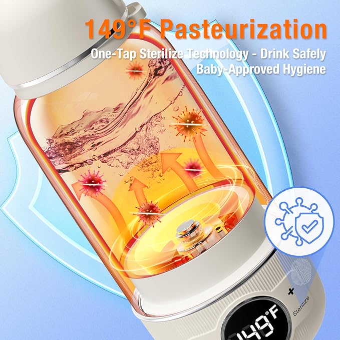 Portable Bottle Warmer for Travel– Warm Baby Formula, Breastmilk, or Water - Image 4