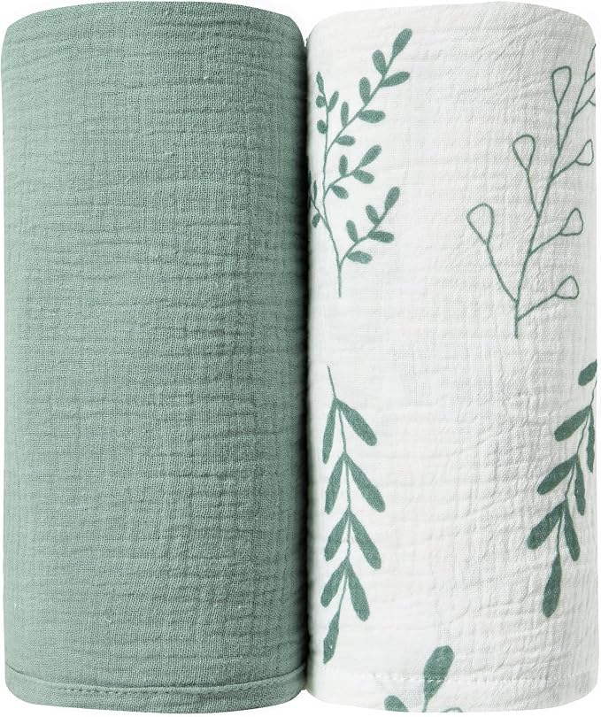 JELLYMONI Muslin Swaddle Blankets by JELLYMONI