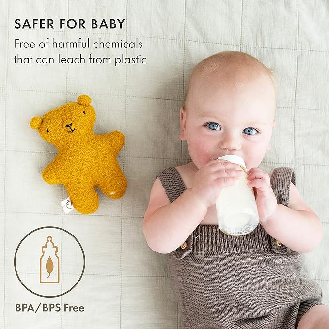 Natursutten Glass Baby Bottles 8 oz and 4 oz - Image 2