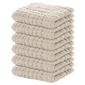 Yoofoss Muslin Baby Washcloths 100% Cotton Face Towels 6 Pack Wash Cloths by YOOFOSS