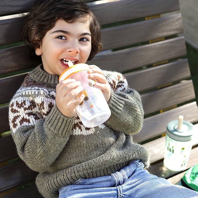 Zak Designs Kelso Toddler Cups For Travel or At Home, 15oz 2-Pack Durable - Image 9