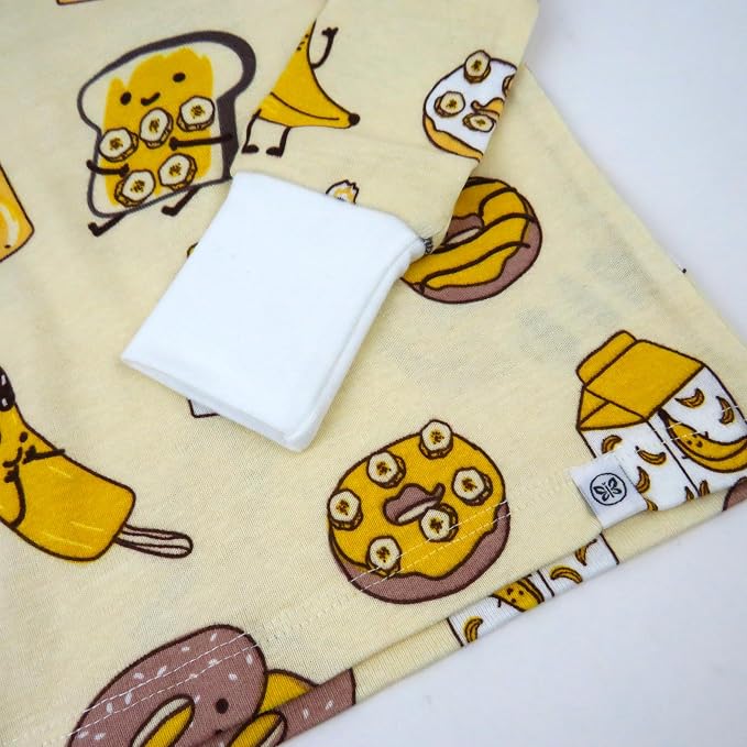 HonestBaby 4 Piece Pajamas Sleepwear Pjs 100% Organic Cotton - Image 3