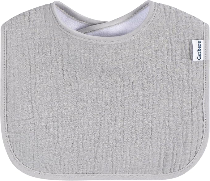 Gerber Unisex Baby Muslin 8 Pack Drooling Bibs - Image 9