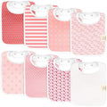 KeaBabies 8-Pack Organic Baby Bibs by KeaBabies