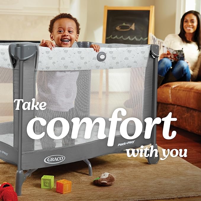 Graco Pack and Play Portable Playard, Push Button Compact Fold - Image 3