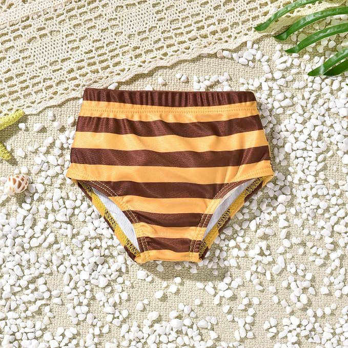 Aalizzwell Toddler Baby Girl Bathing Suit Two Piece Swimsuit Bikini Beach Wear - Image 5
