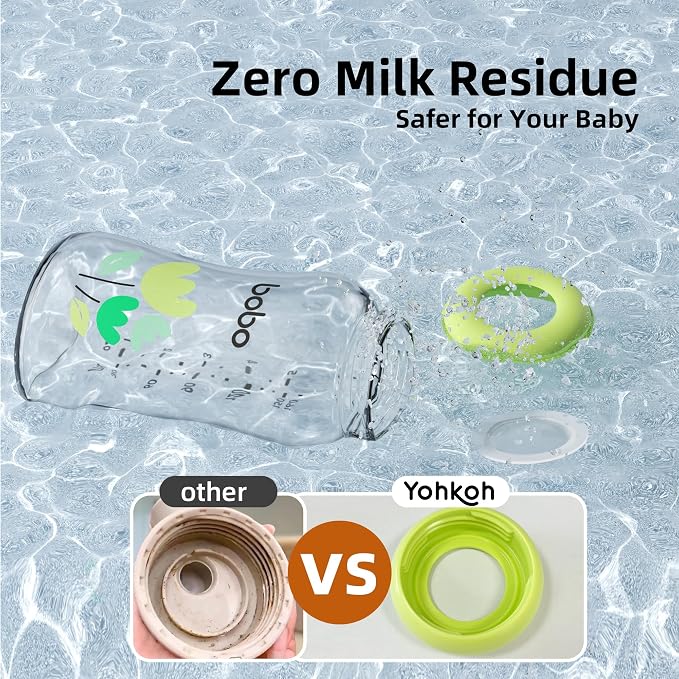 YOHKOH Glass Breast Milk Storage Bottles - Image 5