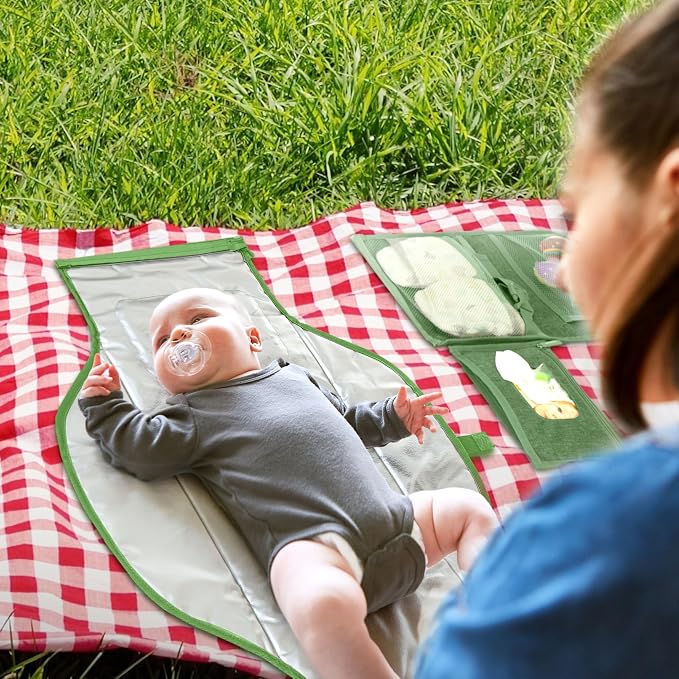 Portable Changing Pad for Baby, Travel Diaper Changing Pad for Newborn - Image 9