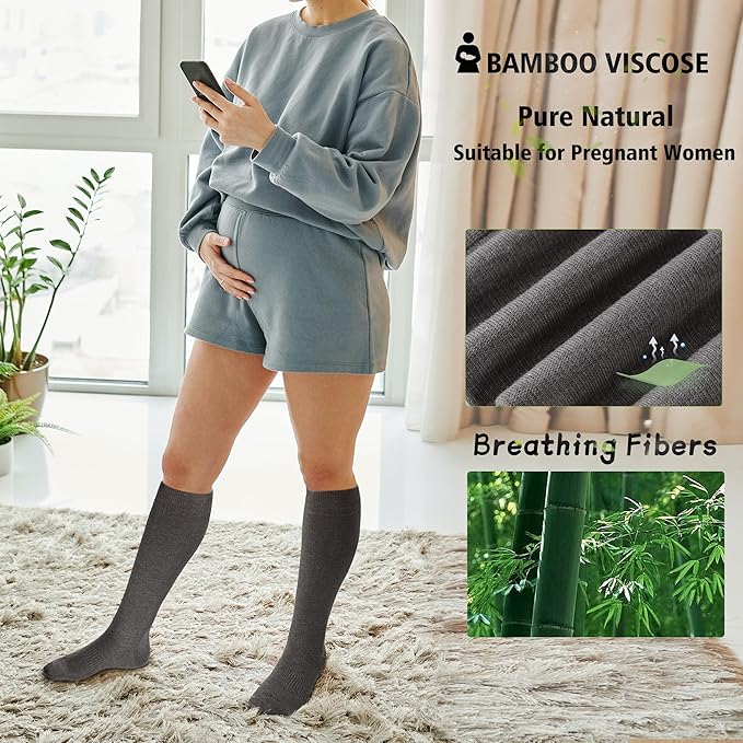 LEVSOX Viscose Made from Bamboo Compression Socks - Image 5