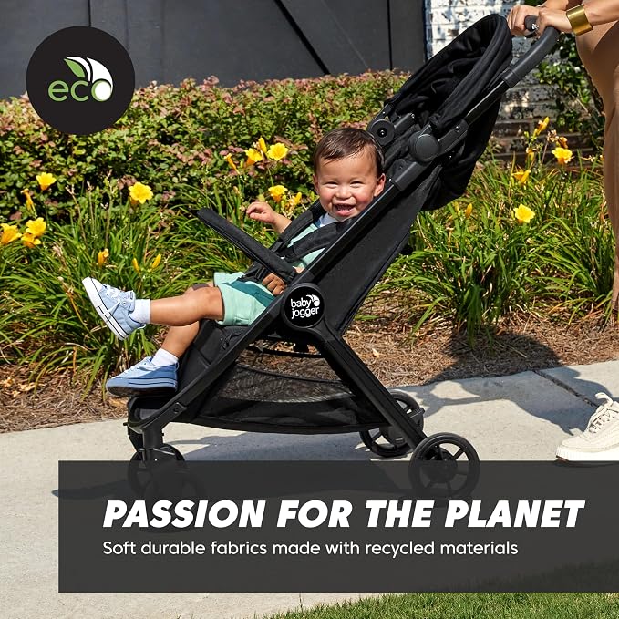 Baby Jogger City Tour 2 Ultra-Compact Carry-On Approved Travel Stroller in Eco - Image 4