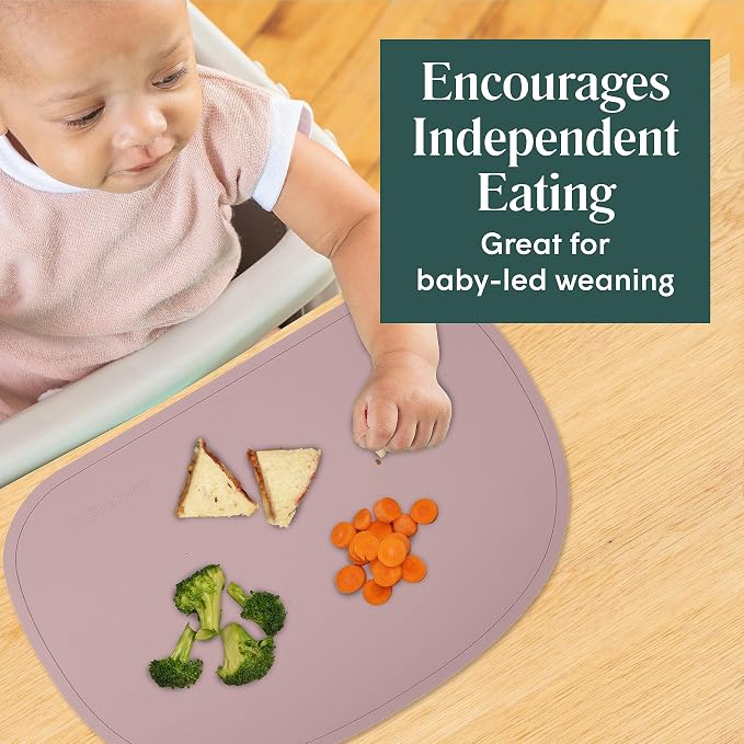 Simka Rose Silicone Baby Placemats That Stick to Table - Image 8