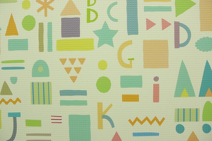 Baby Care Play Mat 82'' x 55'' Original One-Piece Reversible Rollable - Image 3