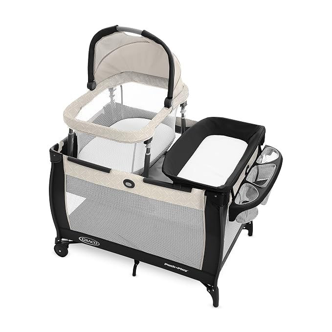 Graco Pack 'n Play Day2Dream Travel Bassinet Playard Features Portable Bassinet by Graco