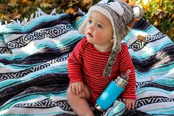 Pura Kiki 7oz Stainless Steel Insulated Infant Bottle – Includes Silicone - Image 8
