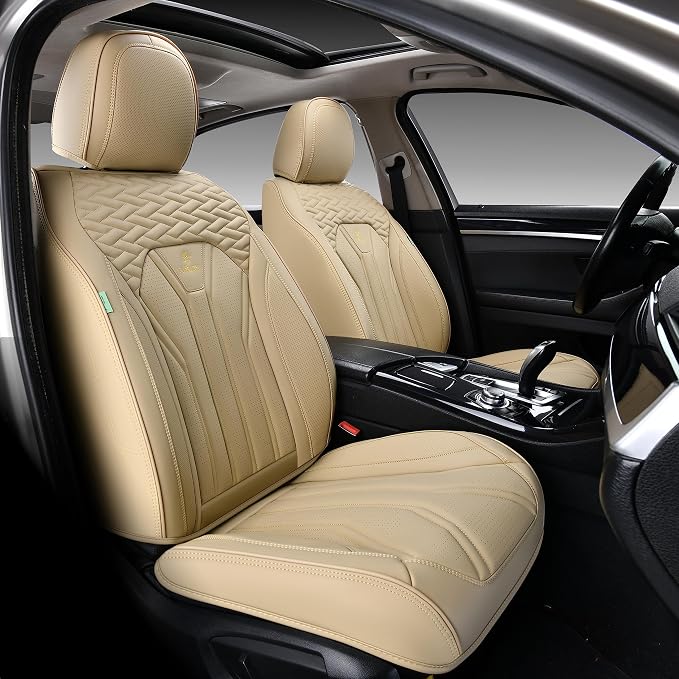 FLORICH Seat Covers for Cars, Waterproof Seat Covers, Leather Car Seat Covers 2 by FLORICH