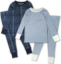 HonestBaby 4 Piece Pajamas Sleepwear Pjs 100% Organic Cotton by HonestBaby